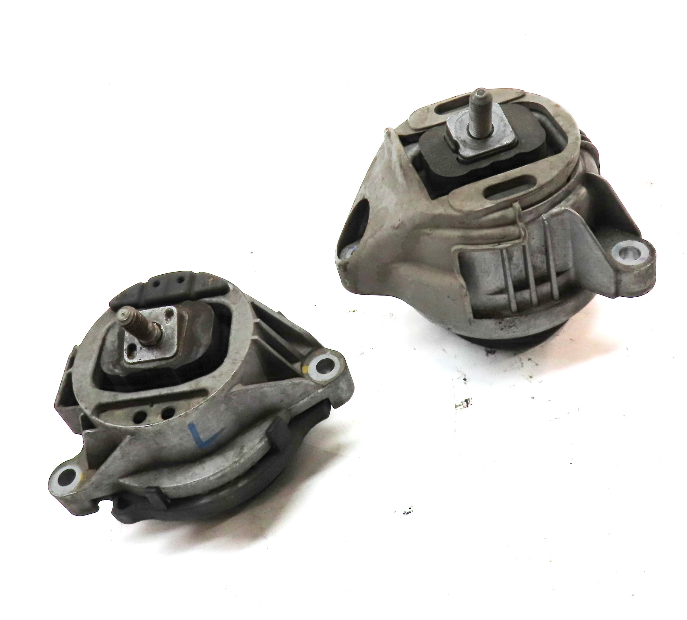 2012 BMW X3 (F25) 3.0L (N55) FRONT LEFT & RIGHT ENGINE MOTOR MOUNT SET/2 — exact item pictured